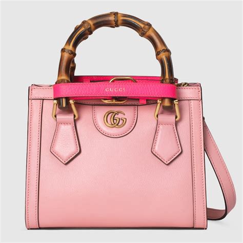 pink gucci diana|gucci diana large tote.